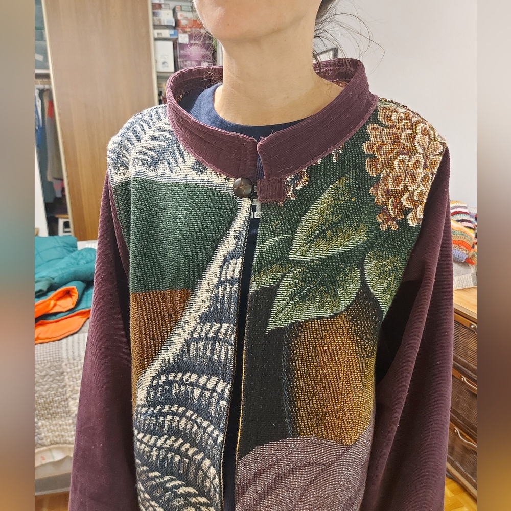Upcycled Long Jacket - Picture 3 of 16